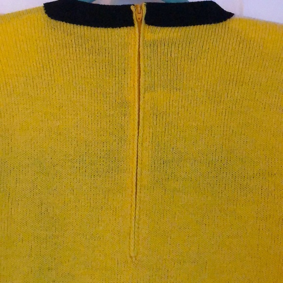 Vintage 1980’s Alnoral By Al Spokavicius Wool Blend Knit Dress in Size Small - Picture 7 of 9